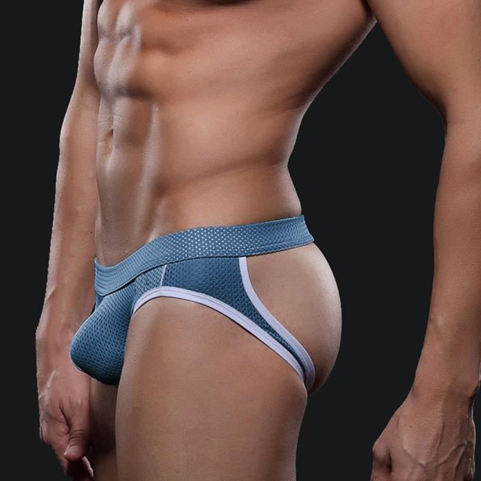 CLALER Lot De 6 Slips Homme Coton Doux - Sous-Vêtements Classiques Confortables Avec Stretch