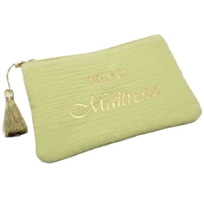 Pochette message brodé online