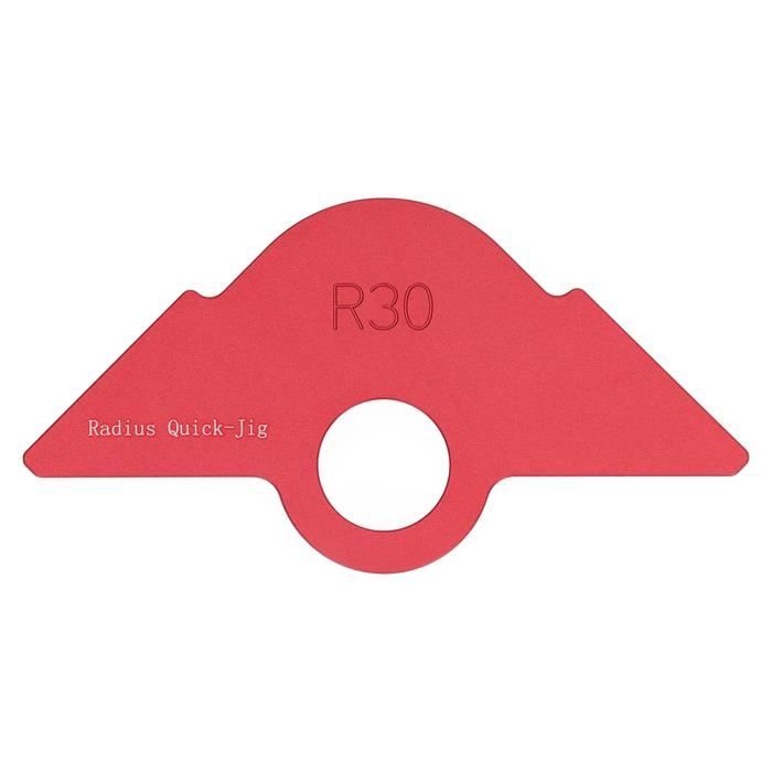Set De 4 Fraises à Arrondir Gasea Pour Bois - Rayons 3.18mm, 4.76mm, 6.35mm, 7.92mm, Tige 6.35mm