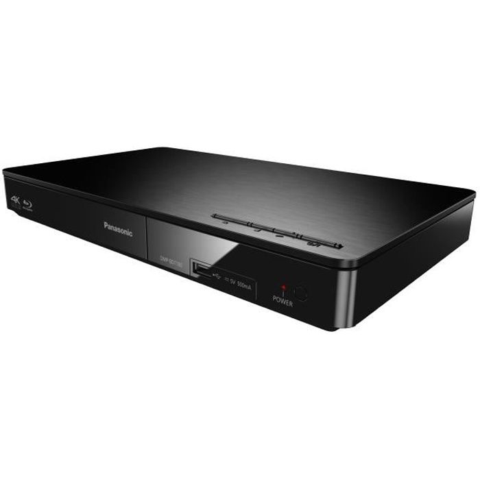 Panasonic DMP-BDT180EG - 3D lecteur de disque Blu-ray - Niveau supérieur - Ethernet