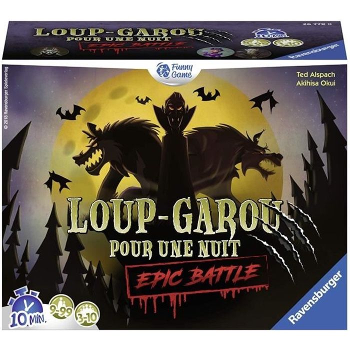 Loup Garou pour une : Epic Battle Ravensburger Jeux France - vue 4
