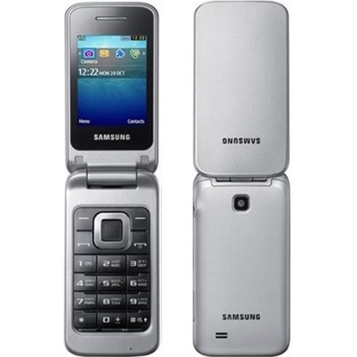 samsung gt c3520 argent metallique