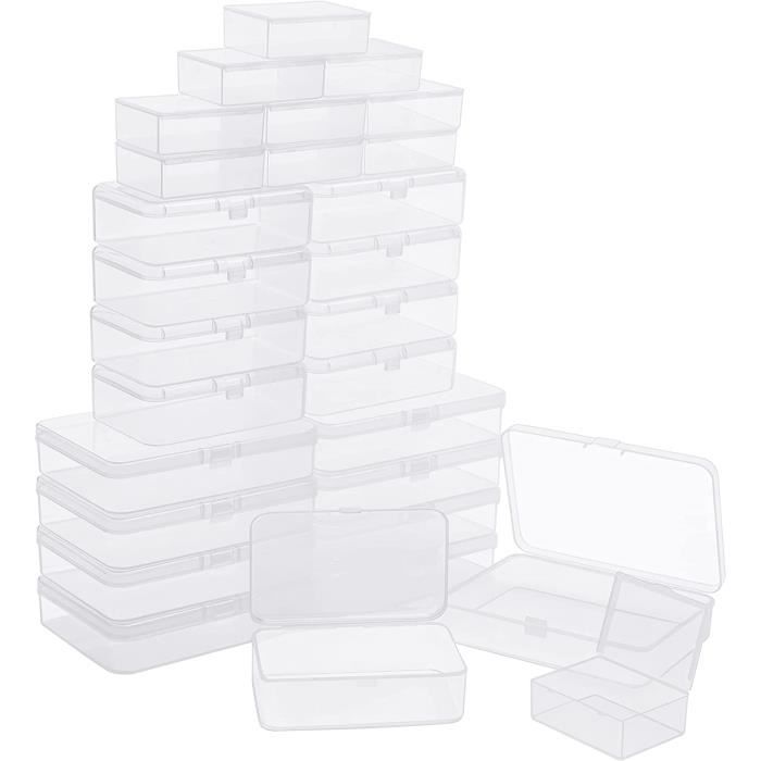 Minkissy Boîte De Rangement Polyvalente Plastique Compacte