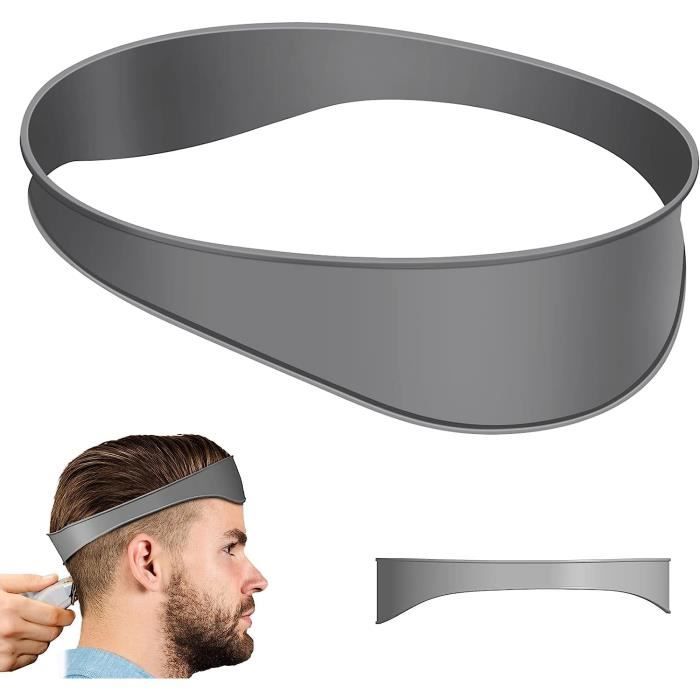 Bande de coupe de cheveux incurvée en silicone - Guide de