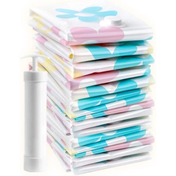 Sacs De Rangement Sous Vide Extra-larges 4 Pièces - 130x100 Cm, Pour Couettes, Vêtements, Gain De Place 75%