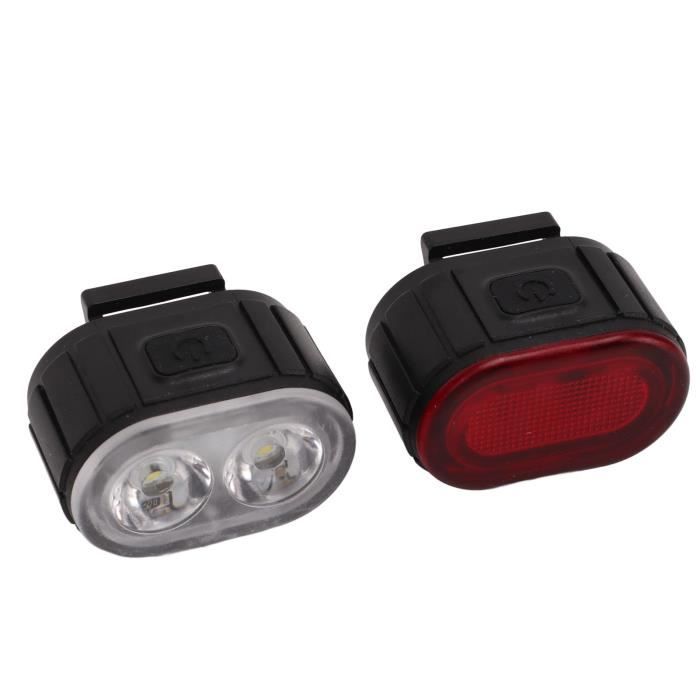 Ensemble D'éclairage De Vélo - VGEBY - Phare Et Feu Arrière