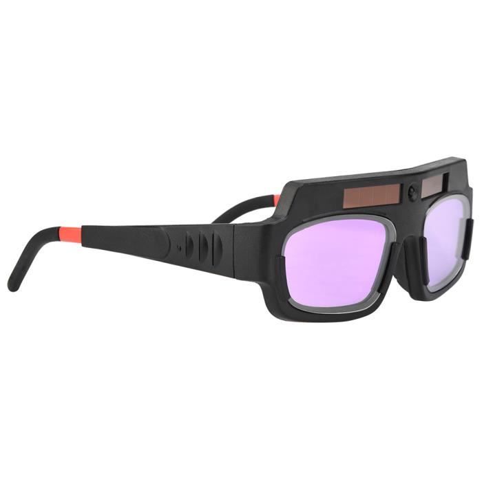 Lunettes De Soudage à Obscurcissement Automatique – Solaire, DIN4/DIN11, Pour Soudage Arc, Argon, Coupage