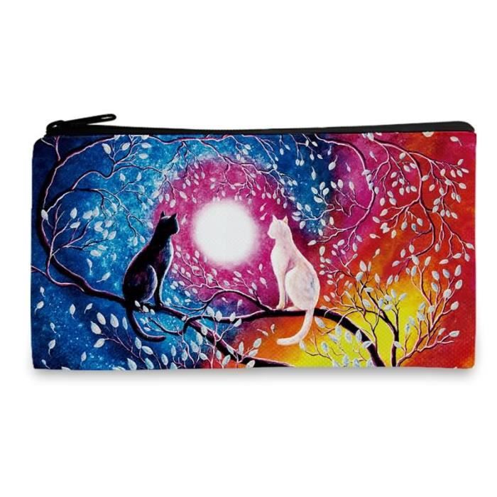 Trousses The Nightmare Before Christmas - Étui à Crayons Ou Sac à Maquillage Ado (noir)