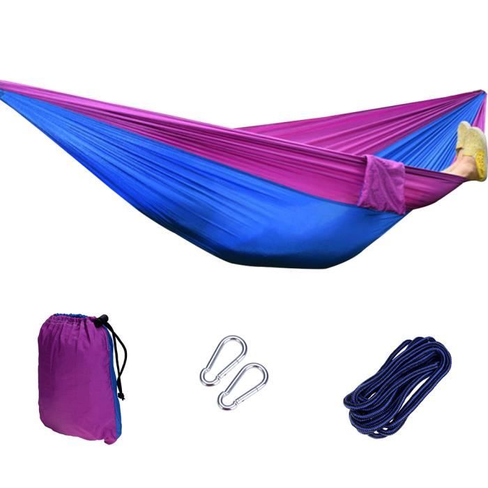 Hamac Camping Noir Neuf Hamac Parachute Journeyman Avec Accessoires - Noir, Neuf, Ultra-léger, Idéal Camping Rando Hamac Camping Journeyman