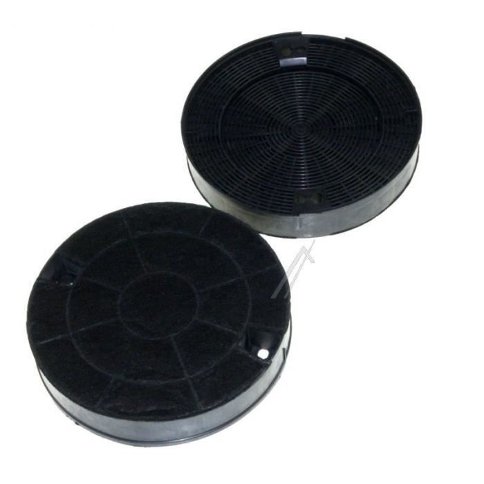 Kit de 2 filtres anti-odeur charbon actif pour Hotte Whirlpool