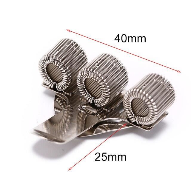 Lot De 3 Porte-Stylos En Métal Premium - Clip De Poche Réglable + Porte-Stylo Adhésif Pour Infirmières Et Professionnels