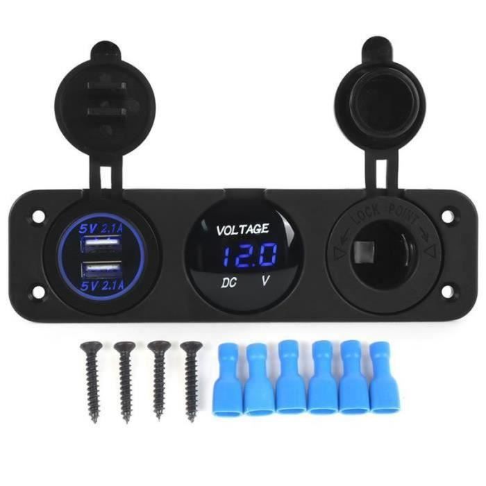 Chargeur Allume-cigare Double USB 2.1A - Charge Rapide, 2 Ports, Universel - Neuf