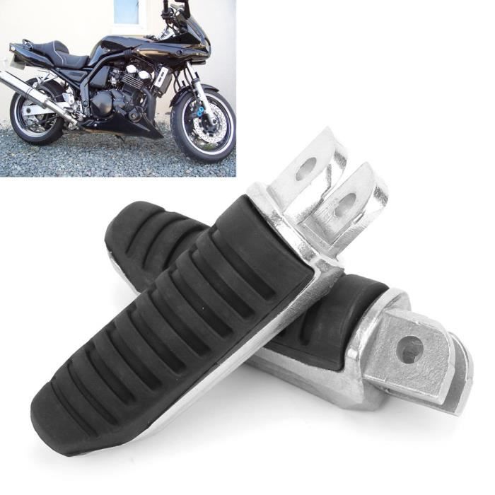 Pédale de moto Repose-pieds de Moto Pédales Repose-pieds Avant Convient  pour YAMAHA FJR1300 FZ1 FZ400 FZ6 FZ6R -ZAT - Cdiscount Auto