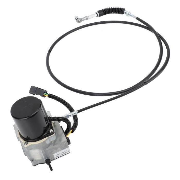 Câble D'accélérateur Manuel Pour Excavatrice – Longueur 2 M, Noir | Commande Moteur, équipement Lourd | Pièce De Rechange Robuste - 9