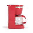 Livoo Cafetière filtre 12 tasses 800w rouge - dod163rc-1