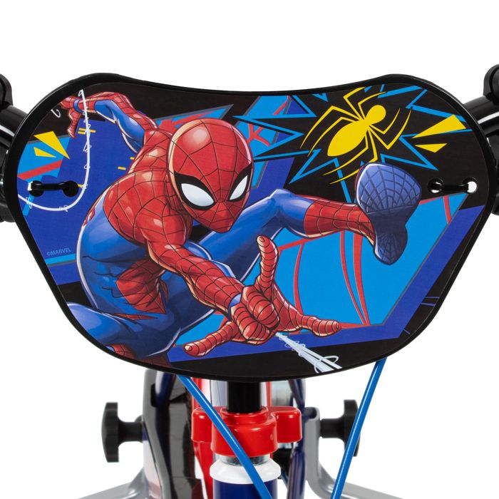 MARVEL Spider-Man Casque de vélo pour garçon, léger, réglable 52-56 cm MARVEL Spider-Man Casque de vélo pour garçon, léger, réglable 52-56 cm