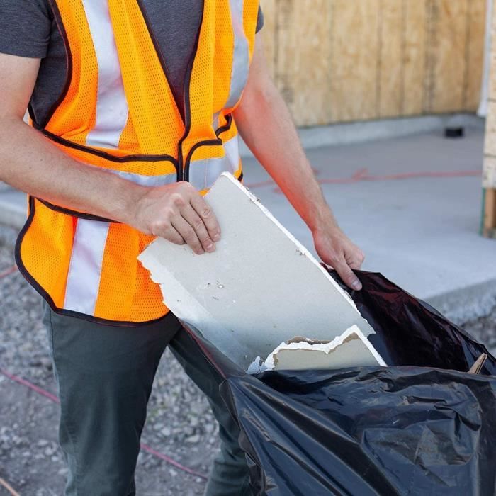 Sac poubelle sales construction
