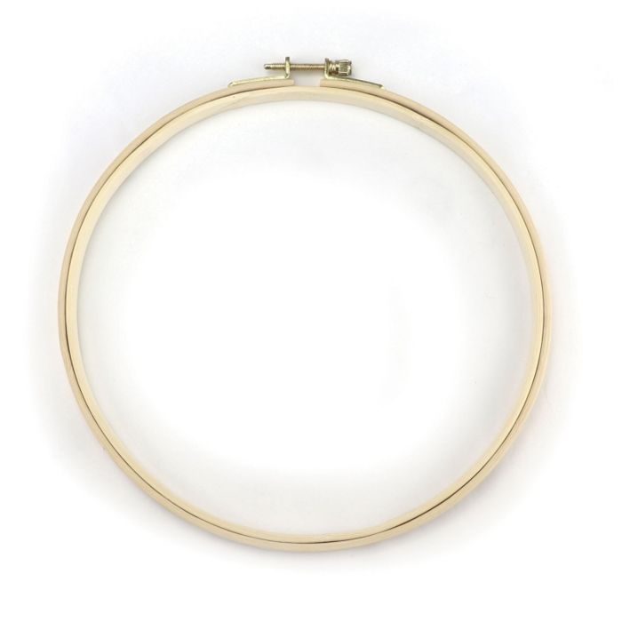 Tambour à broder en bois ø 25 cm - Cdiscount Beaux-Arts et Loisirs créatifs