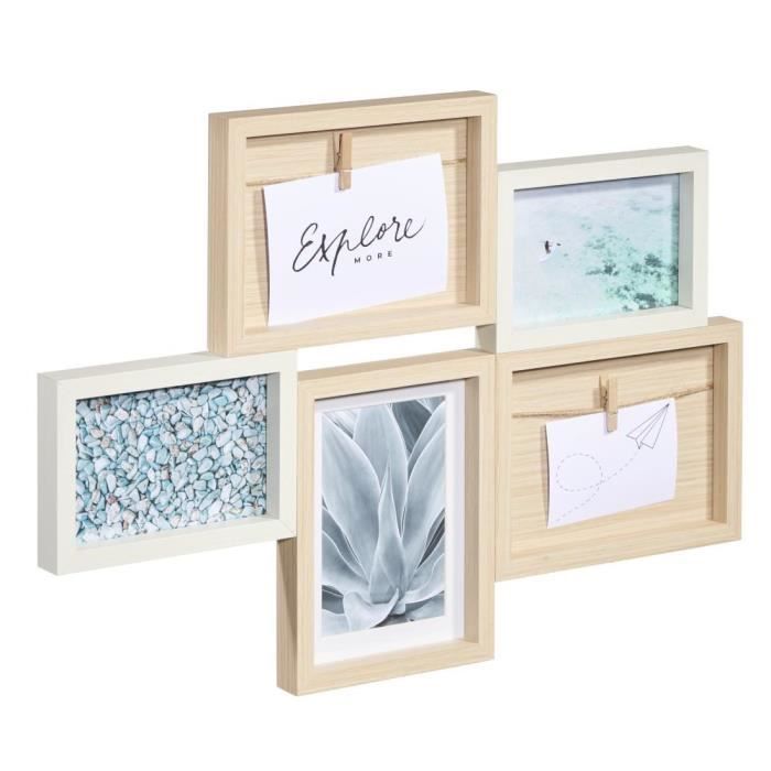 Cadre Multi Photo Gwezmxs Pele Mele Photo Mural, Accroche Photo, Porte Photo Pince, Tableau Photo, 2 Suspension Cordes Et 7 Pinces, 3d Devant Cadre Images Collage Cadre Photo Mural Cadre Multi Photo Gwezmxs Pele Mele Photo Mural, Accroche Photo, Porte Photo Pince, Tableau Photo, 2 Suspension Cordes Et 7 Pinces, 3d Devant Cadre Images Collage Cadre Photo Mural