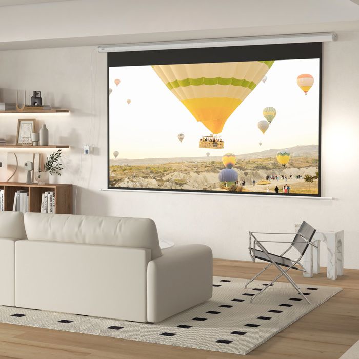 Ecran Videoprojecteur Motorise Plafond