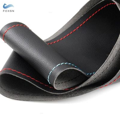 Couvre-volant En Cuir Véritable Rouge Pour BMW 1 Série E87 (2004+) - Double Couture - Installation Facile
