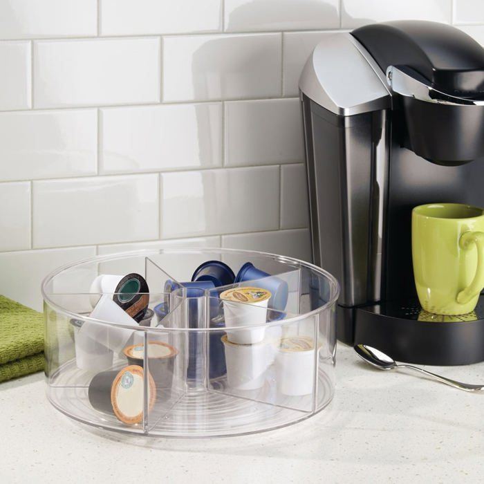 Cestino Magnetico IDesign Medium - Organizer Trasparente Per Detersivo Lavatrice - 2