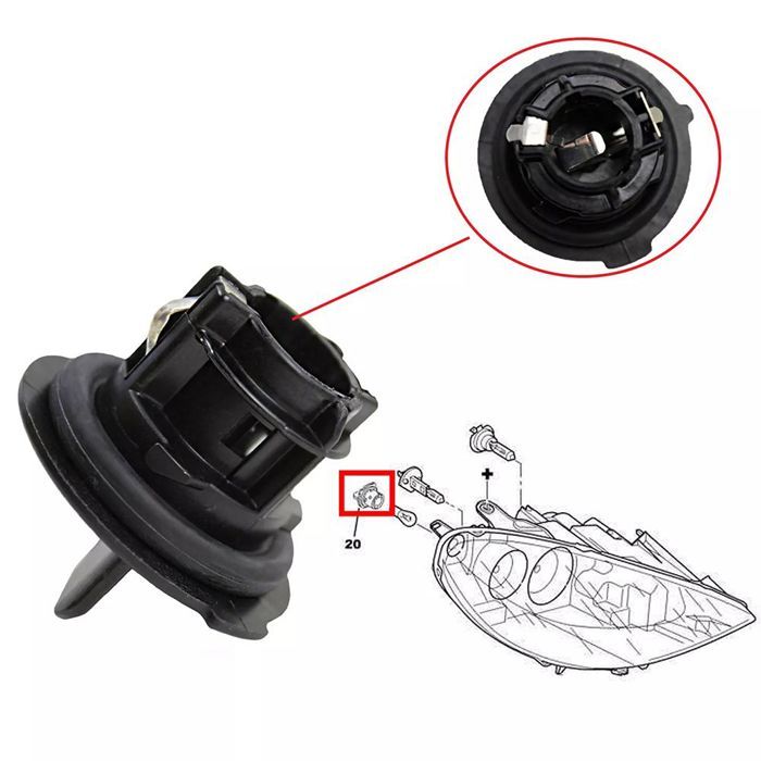 Feu Clignotant Avant Droit RENAULT 9/11 - Avec Douille - Réf 7701366192 - NEUF