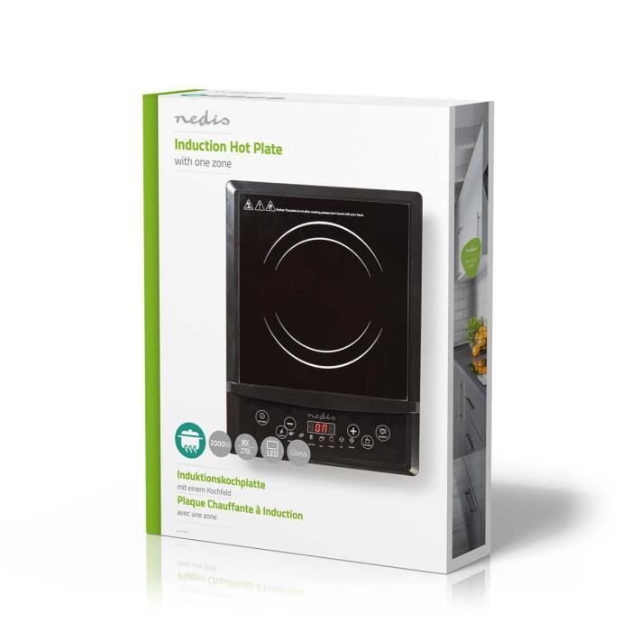HOMCOM Plaque à induction double portable 3500 W 10 températures 8 puissances minuterie écran LED verrouillage enfant noir | France HOMCOM Plaque à induction double portable 3500 W 10 températures 8 puissances minuterie écran LED verrouillage enfant noir | France