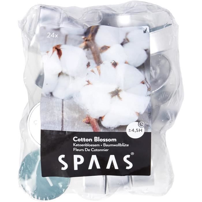 Lot De 9 Bougies Parfumées Chauffe-plat gaïa 3cm Vanille à Prix