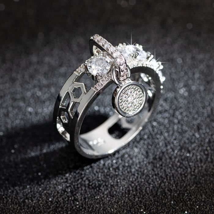Bague de fiancaille top vintage or rose