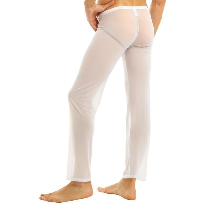 Legging best sale transparent homme