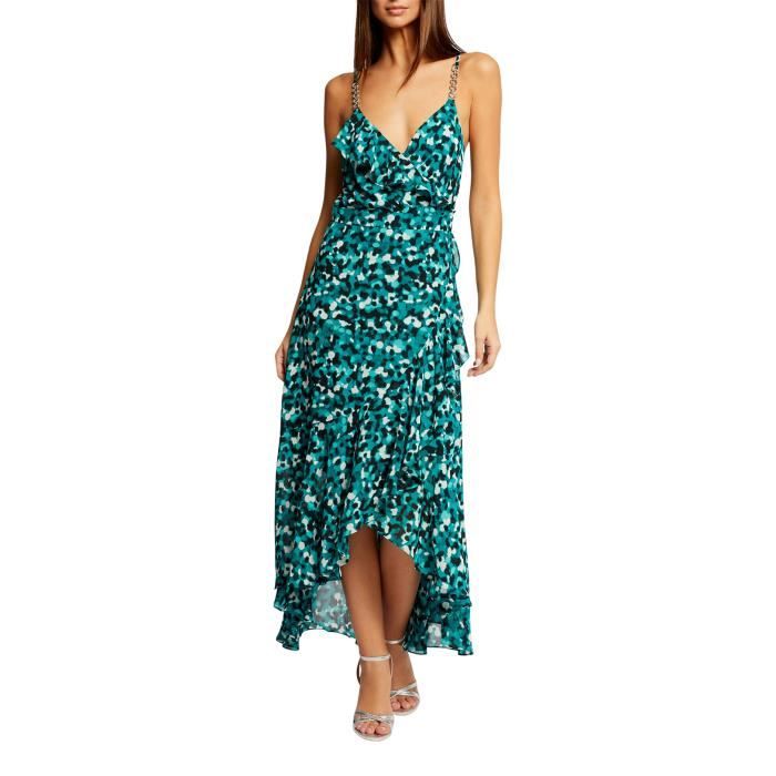 Robe longue Morgan vert Verte Cdiscount Pret a Porter