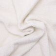 Beautissu XL Serviette pour Bain Soleil 70x200cm Blanc – Drap de Bain avec Capuche Anti-Glisse – Drap de Plage Marbella-3