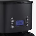 Cafetière programmable - HKOENIG - MG32 - 1,5 L (12 tasses) - 1000 W - Ecran LCD - Maintien au chaud - Noir et acier inoxydable-3
