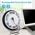 Air Power Football, Jouet Enfant Ballon de Foot Rechargeable avec LED Lumière Hover Soccer Ball Jeux de Foot Cadeau d'anniversaire-3