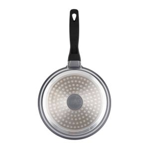 Sitram Casserole Rossini Aluminium Anti-Adhésif Ø16 Cm Noir - Qualité Française Pour Une Cuisson Parfaite