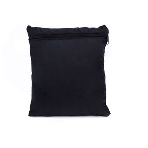 Housse De Chaise De Jardin Empilable 72x72x120cm - Tissu Oxford Noir - Protection Balcon Terrasse