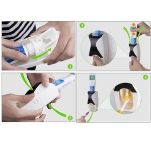 BEBUSINGOTO Support De Brosse à Dents En Acier Noir à 5 Trous Fixation Adhesive Sans Percage Convient Aux Brosses A Dents Electriques Pour Salle De Bain Miroir Mural Douche Incline 87146835