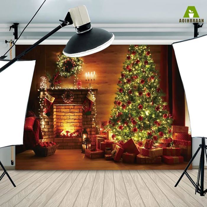 AIBIIN Toile De Fond Noire Et Dorée Pour Photographie - 2,1 X 1,5 M - Paillettes Dorées - Décoration De Fête D'anniversaire - Pour Mariage, Nouveau-né - Accessoires De Studio