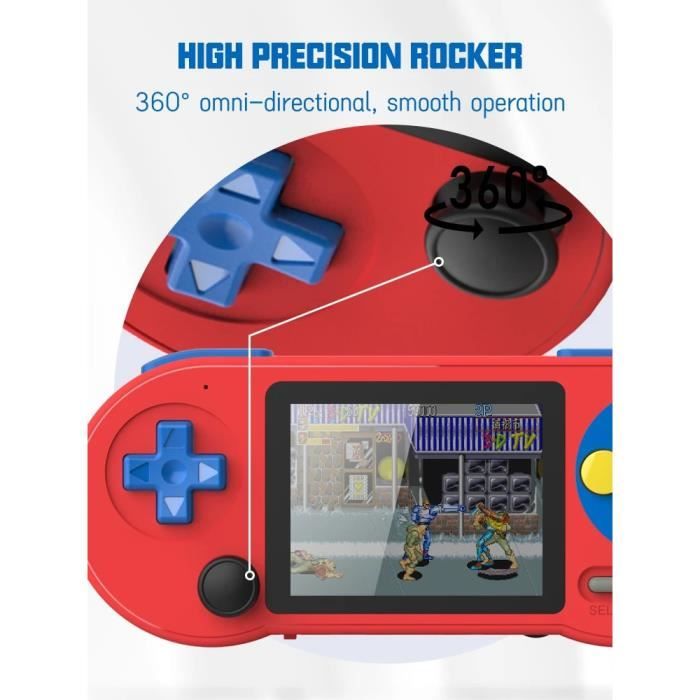 Mini console portable rétro pour jeux d'arcade avec 360 jeux classiques