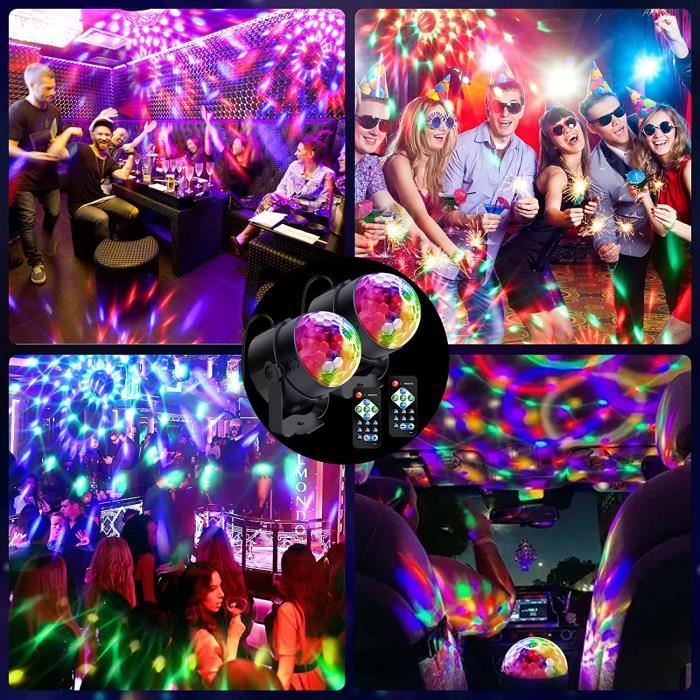 1pc Lumières De Fête De Scène DJ Disco Lumière Laser Activée