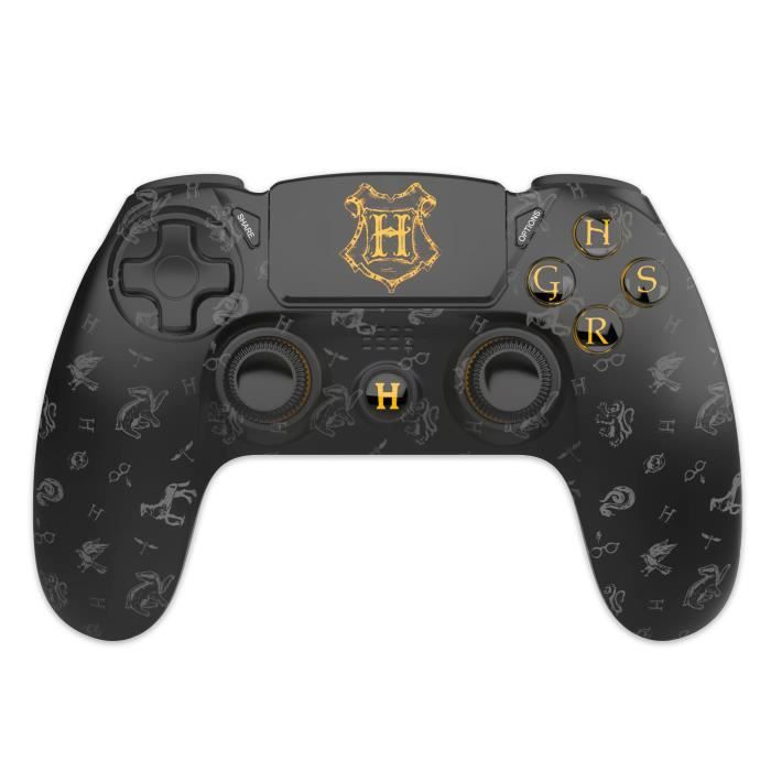 Manette PS4 Bluetooth Harry Potter Noire Lumineuse 3.5 JACK + Casque Spirit  of Gamer PRO-H3 PS4-PS5 PLAYSTATION - Cdiscount Informatique
