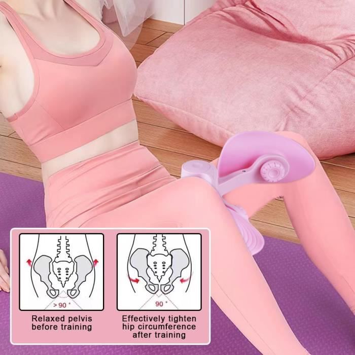Entraîneur De Muscle Pelvien, Hip Trainer Exerciseur Entraineur De Cuisse Avec Compteur Reglage Entraineur De Hanches Entraineur Du Perinee Recuperation Post Partumpurple 92404914