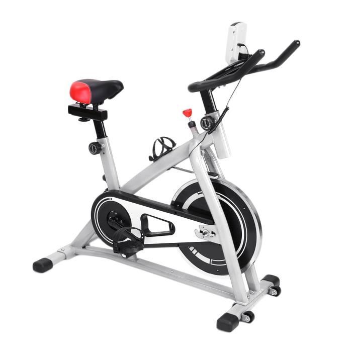 Velo d appartement pliant debout sport interieur equipement de musculation lcd display pedale Cdiscount Sport