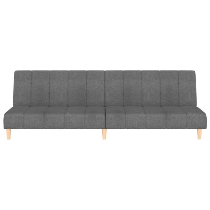 Canapé-lit réglable au sol avec 2 oreillers lombaires - HU10129BE - Bi 