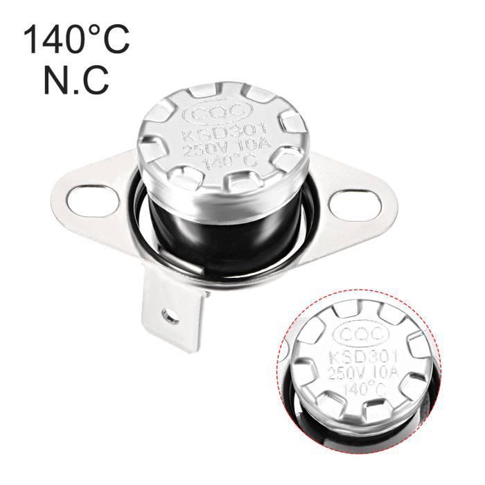 Thermostat de contrôle thermique KSD301 250V 10A 35 40 45 50 55 60 65 Thermostat de contrôle thermique KSD301 250V 10A 35 40 45 50 55 60 65