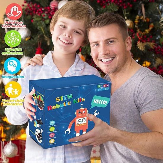 Gralal – Kit Robot Solaire 6 En 1 – Expériences Scientifiques Et Construction – Cadeau Garçon 7–12 Ans – 3 Modes D'alimentation