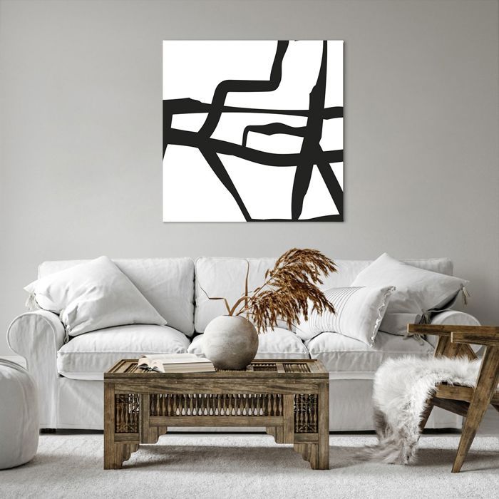 Tableau Toile Monde Moderne 100x70cm ARTTOR - Déco Murale Salon/chambre - Impression Satinée UV