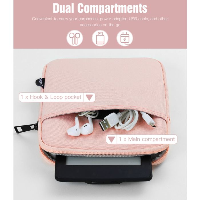 Coque Cuir Pour Kindle 6-7 Pouces - Compatible Paperwhite, Oasis, Signature - Protection Et Style