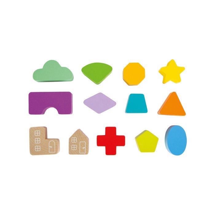 Hape Arc-en-Ciel à Tirer Et Pousser – Jouet En Bois Dès 1 An – Motricité Et Imagination
